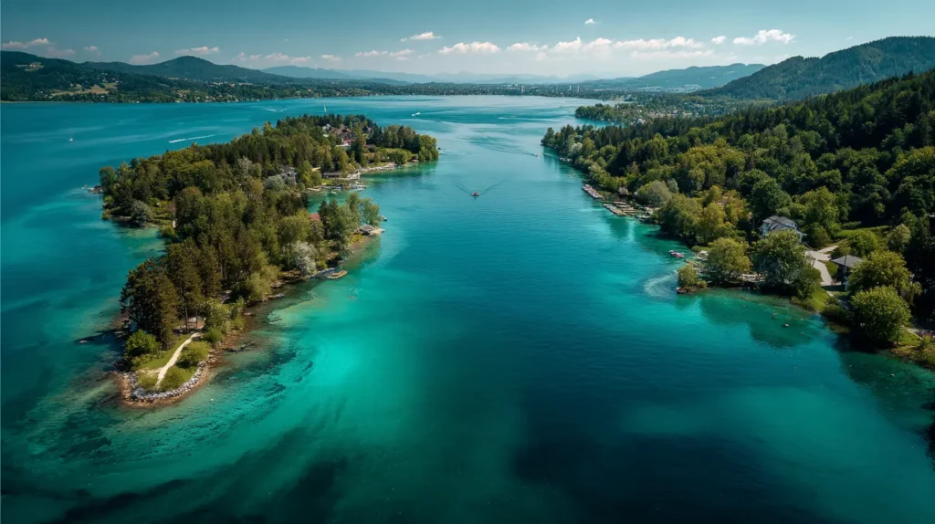 see in österreich wie karibik wörthersee