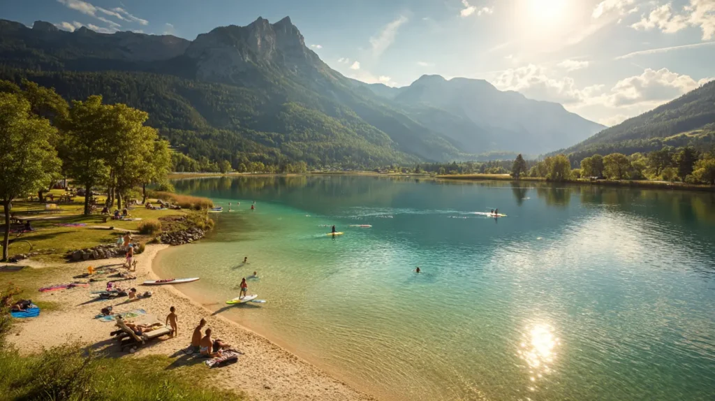 wärmste seen österreichs klopeiner see
