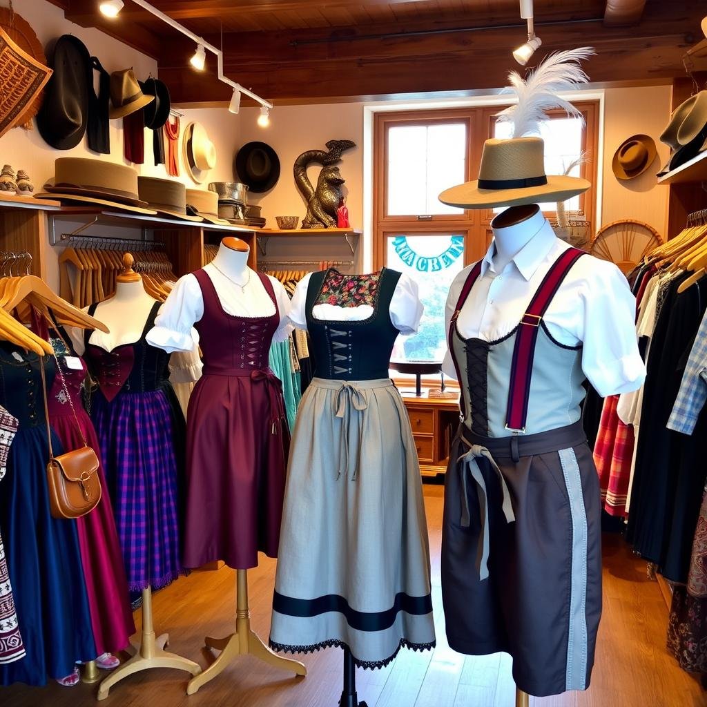 Traditionelle Trachten und Lederwaren als hochwertiges Salzburg Shopping Angebot Traditionelle Trachten und Lederwaren als hochwertiges Salzburg Shopping Angebot